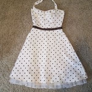 50s Style Cream Dress